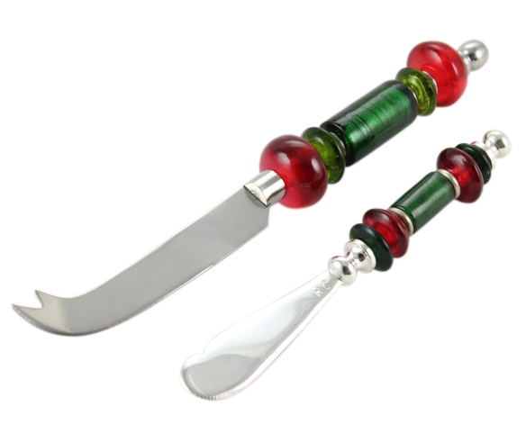 Mens gift ideas, cheese and butter knives, hand crafted